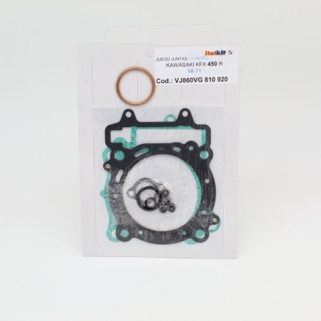 ITALKIT engine gasket pack for KAWASAKI KFX 450 R from 2008 to 2014