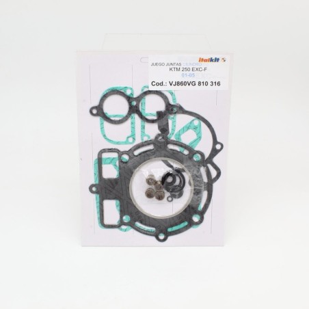ITALKIT engine gasket pack for KTM 250 EXC-F from 2001 to 2005