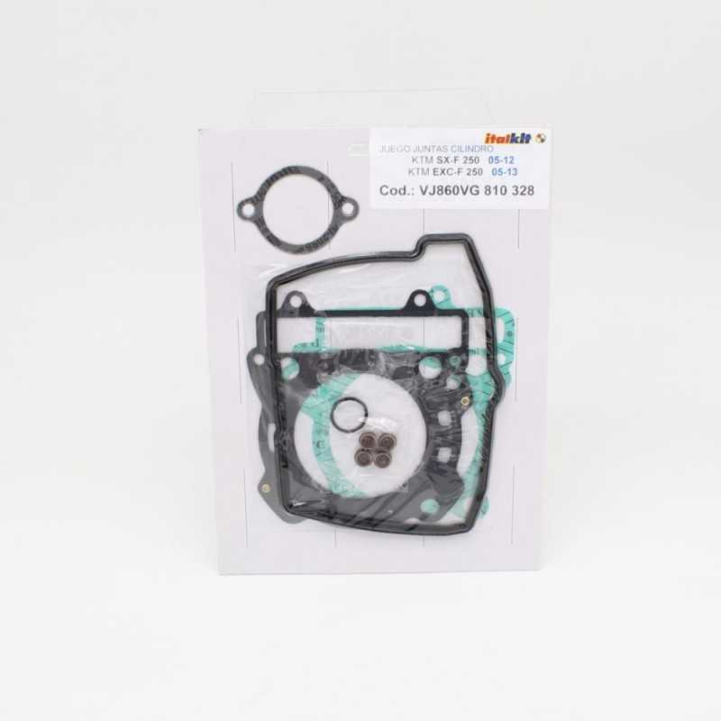 ITALKIT -Motor-Dichtungssatz für die KTM 250 SX-F (Baujahre 2005 bis 2012) und die 250 EXC-F (Baujahre 2006 bis 2013)