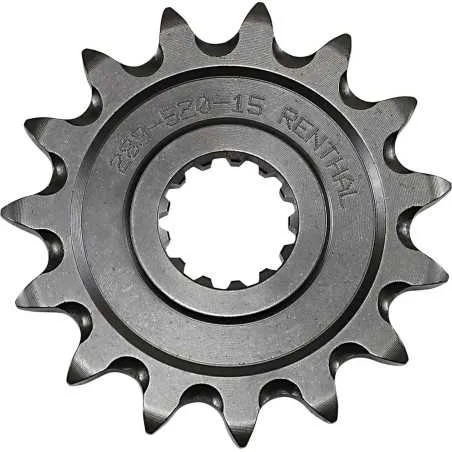 RENTHAL sprocket 15 teeth, 520 pitch for APRILIA, KAWASAKI, SUZUKI, YAMAHA, RS, EN, KLE, KX, NINJA, TDR from 1988 to 2026