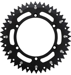 Couronne double MOOSE pour KAWASAKI, SUZUKI de 1982 à 2022 dents aux choix