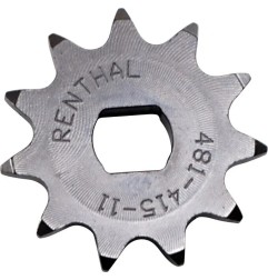 RENTHAL front sprocket for GAS GAS, HUSQVARNA, KTM, MC, MC-E, EE, TC, SX, SX-E from 2009 to 2025 - Ref. 481--415-11P