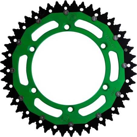 MOOSE -Doppelkette mit 48 Zähnen für KAWASAKI, SUZUKI KDX, KLX 250 SF, KX 250 F, KX 450 F (Baujahre 1982 bis 2022)