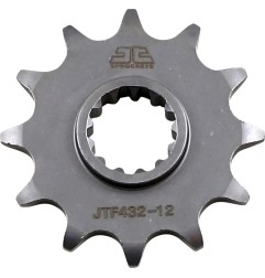 Pignon avant JT SPROCKETS pour BETA, KAWASAKI, SUZUKI, JONATHAN 350, KXL 400, DR 250, DR-Z 400, LT 250, RGV 250 de 1982 à 2024