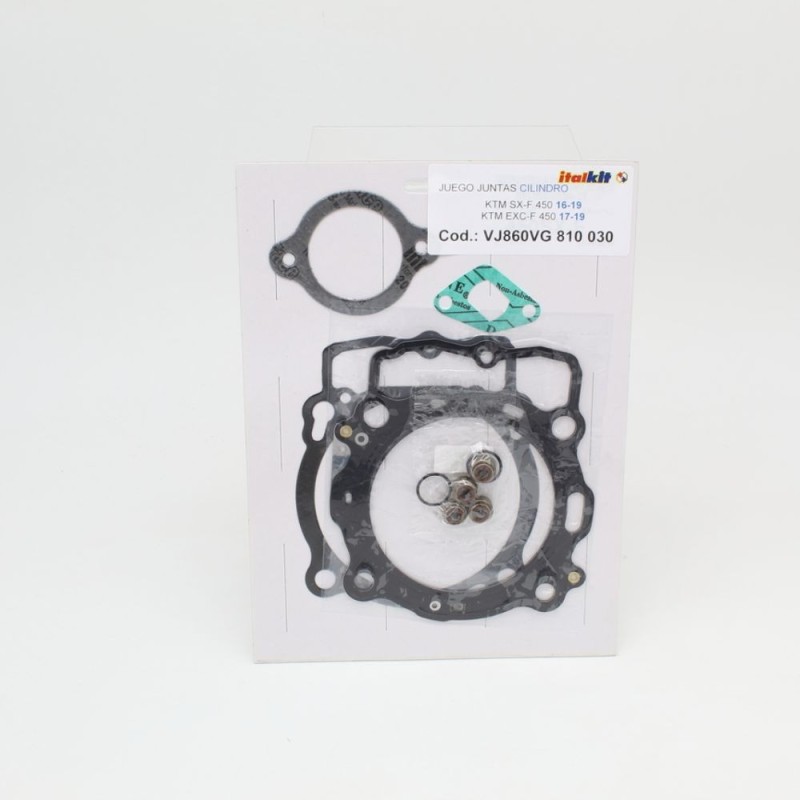 copia de ITALKIT paquete de juntas de motor para KTM 250 SX-F de 2005 a 2012 y 250 EXC-F de 2006 a 2013