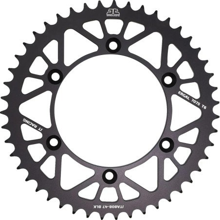 Piñón trasero de aluminio RaceLite JT SPROCKETS para KAWASAKI, SUZUKI, KXL 400, DR 350, DR-Z 400, RM 250, TS 200 de 1979 a 2026