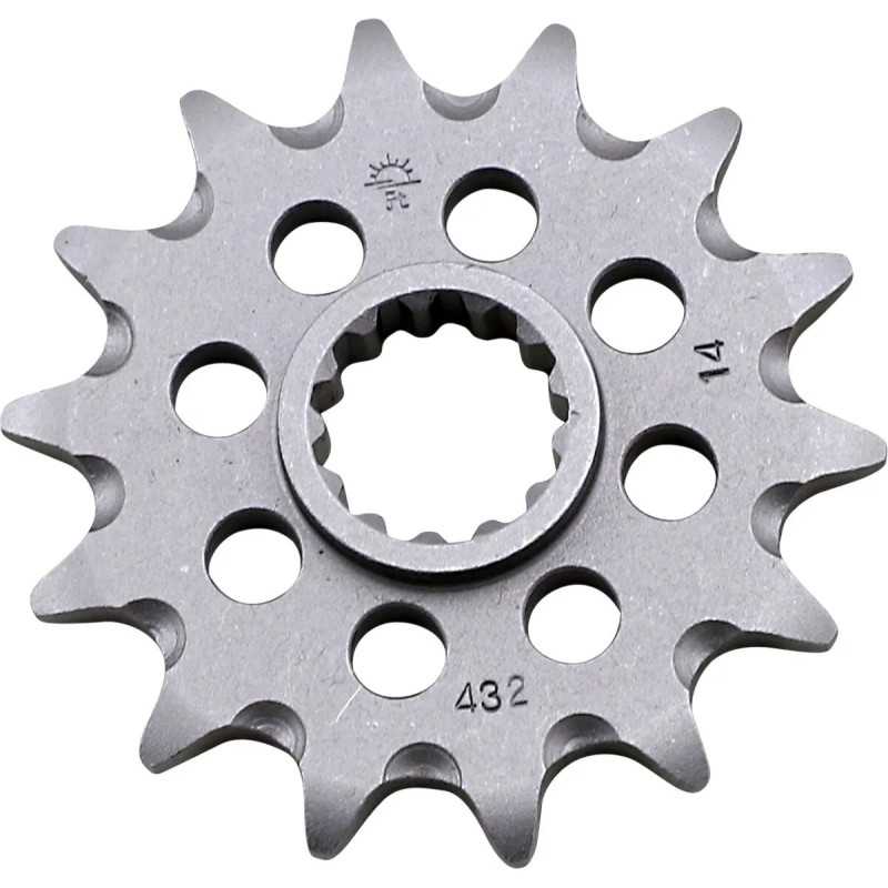 Front sprocket JT SPROCKETS 14 teeth for BETA, KAWASAKI, SUZUKI, JONATHAN 350, KXL 400, DR 350, DR-Z 400, RMX 250 Front sprocket JT SPROCKETS 14 teeth for BETA, KAWASAKI, SUZUKI, JONATHAN 350, KXL 400, DR 350, DR-Z 400, RMX 250