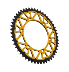 Twinstar JT SPROCKETS piñón híbrido acero/aluminio para KAWASAKI, SUZUKI, KLX 250 SF, KX 125 F de 1979 a 2026