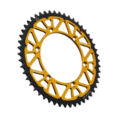 Twinstar JT SPROCKETS steel/aluminum hybrid sprocket for KAWASAKI, SUZUKI, KLX 250 SF, KX 125 F from 1979 to 2026