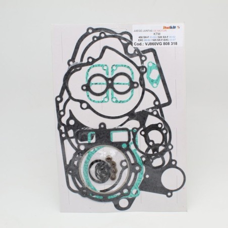 ITALKIT complete engine gasket pack for KTM 450 SX-F, 520 SX-F, EXC, 525 SX-F, EXC from 2000 to 2007