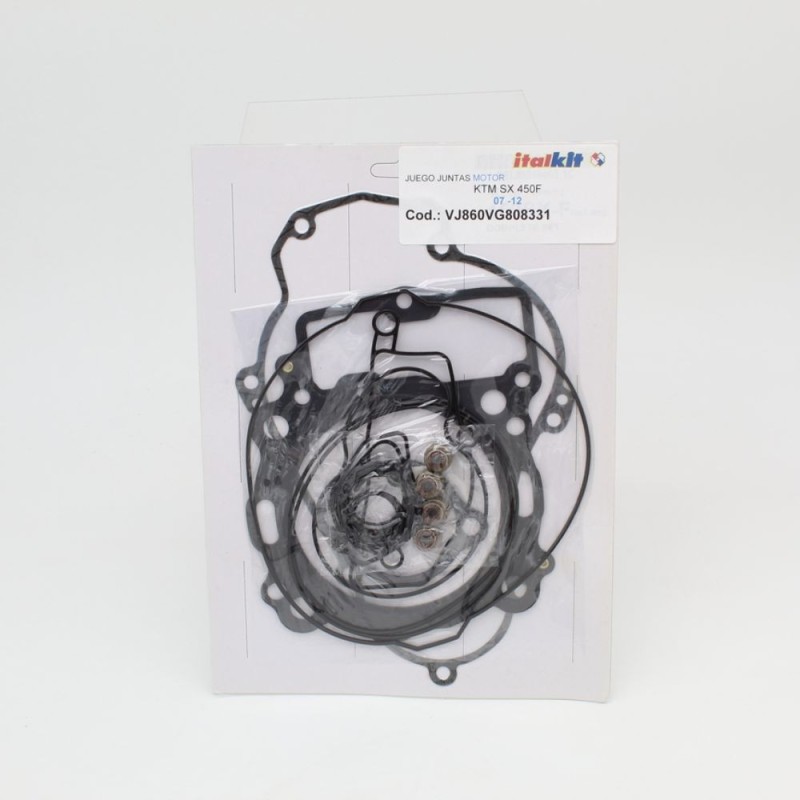 Pack joint moteur complet ITALKIT pour KTM 450 SX-F de 2007 à 2012, 450 XC-F de 2008