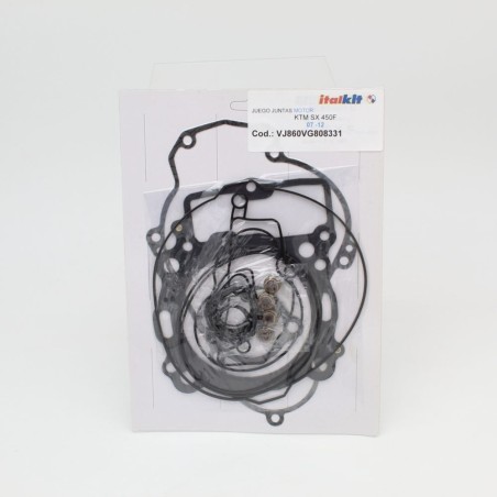 Pack joint moteur complet ITALKIT pour KTM 450 SX-F de 2007, 2008, 2009, 2010, 2011, 2012, 450 XC-F de 2008