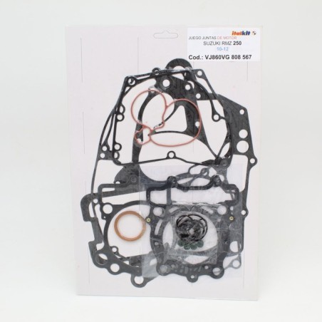 Pack joint moteur complet ITALKIT pour SUZUKI RMZ 250 de 2010, 2011, 2012, 2013, 2014 et 2015