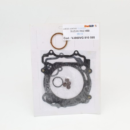 Pack joint haut moteur ITALKIT pour SUZUKI RMZ 450 de 2008, 2009, 2010, 2011, 2012, 2013, 2014, 2015, 2016 à 2024