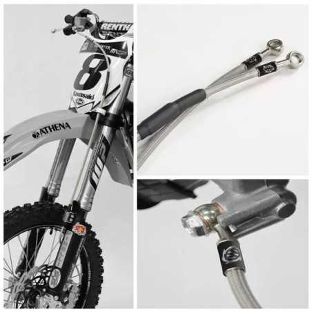 MOTO-MASTER -Edelstahl-Bremsschlauch für GAS GAS, HUSQVARNA, KTM, MC 65, TC 65, SX 65 der Modelljahre 2023 bis 2026