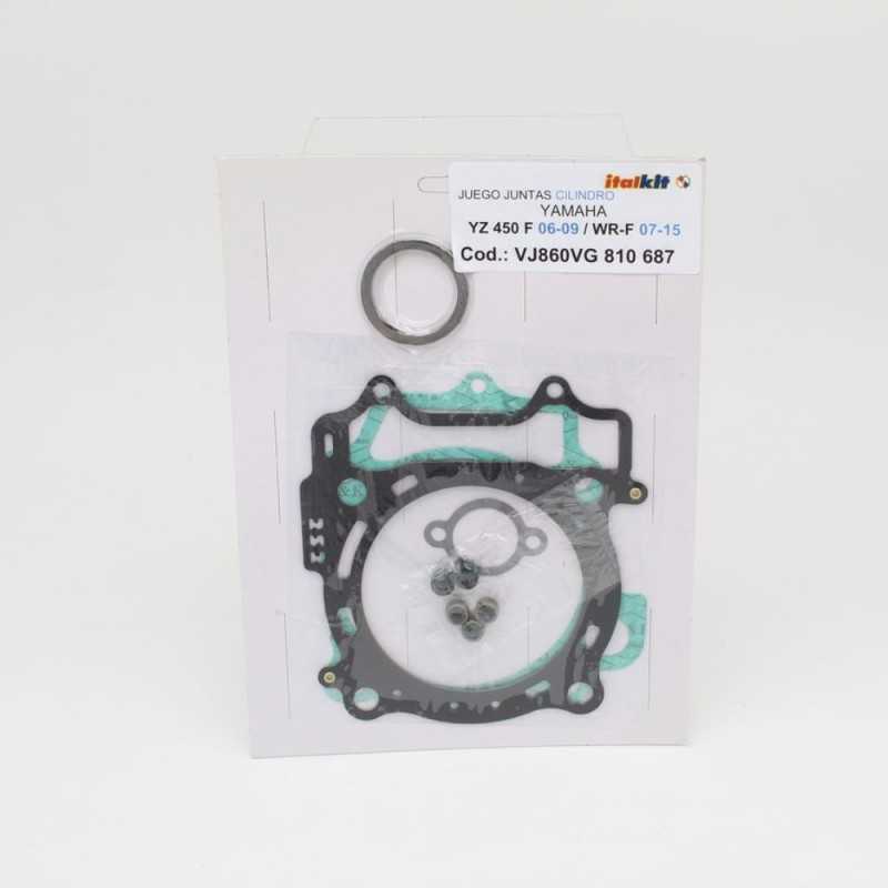 ITALKIT-Motor-Dichtungssatz für YAMAHA YZ 450 F (Baujahre 2006 bis 2009) und WR-F (Baujahre 2007 bis 2015)
