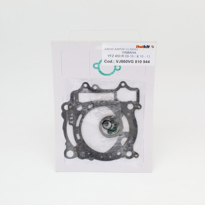 Paquete de juntas de motor ITALKIT para YAMAHA YFZ 450 R de 2009 a 2017, 450 X de 2010 a 2011 Paquete de juntas de motor ITALKIT para YAMAHA YFZ 450 R de 2009 a 2017, 450 X de 2010 a 2011