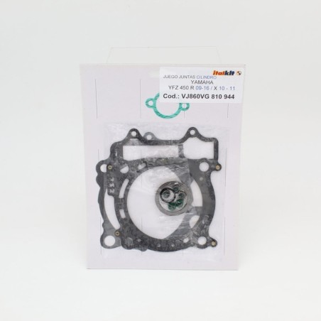 ITALKIT engine gasket pack for YAMAHA YFZ 450 R from 2009 to 2017, 450 X from 2010 to 2011