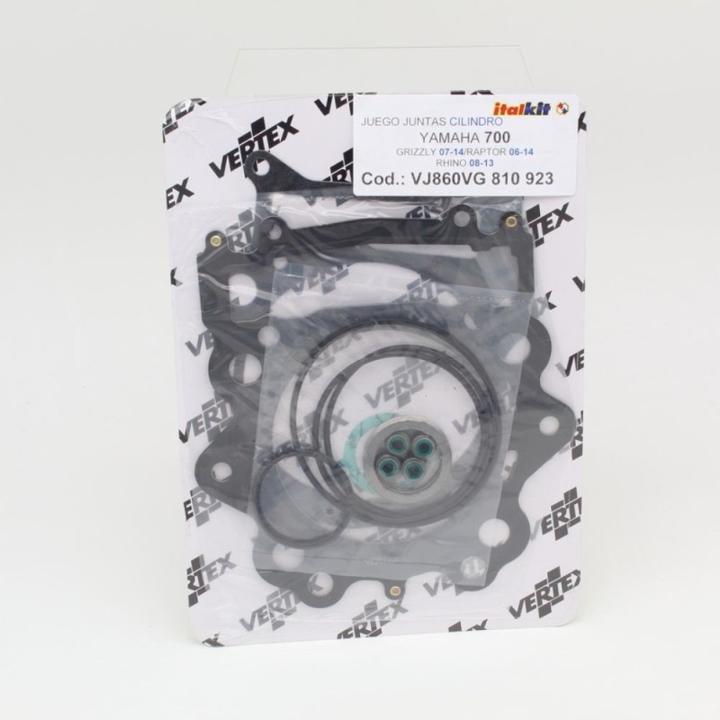 Pack joint haut moteur ITALKIT pour YAMAHA 700 Grizzly/Raptor de 2006 à 2014, Rhino de 2008 à 2013