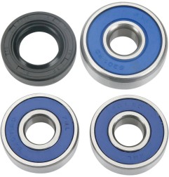 MOOSE OFFROAD front and rear wheel bearing kit for KAWASAKI, SUZUKI, HONDA CRF 50 F, DR 250, TS 125 ER from 1968 to 2018