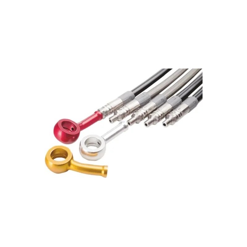 Durites de frein hydraulique tressées acier Varioflex TRW pour Motocross Durites de frein hydraulique tressées acier Varioflex TRW pour Motocross