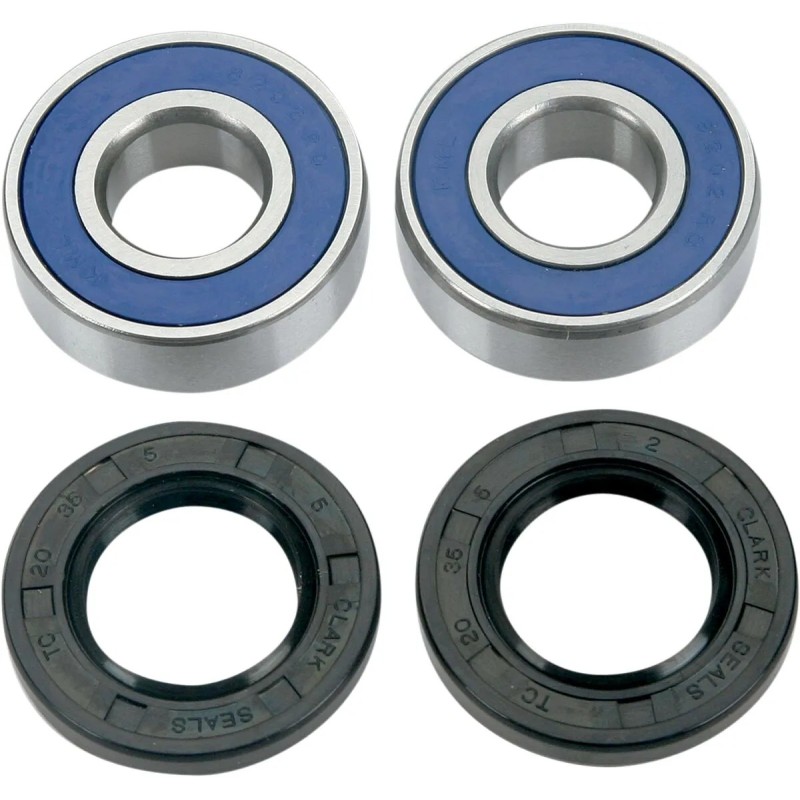 MOOSE OFFROAD front and rear wheel bearing kit for KAWASAKI, YAMAHA KDX 200, RT 180, WR 250 from 1983 to 2026