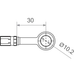 TRW Varioflex banjo coupling for Motocross