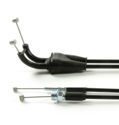 Câble d'accélérateur en vinyle noir PROX pour YAMAHA YZ 250F de 2007 à 2014 et WR 450F de 2007, 2008 à 2011