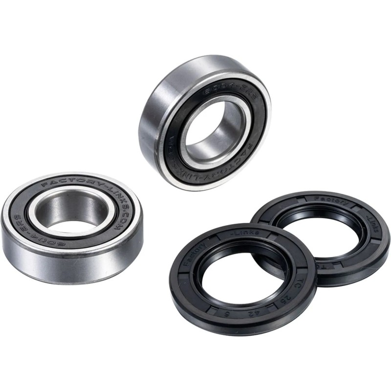 FACTORY LINKS rear wheel bearing kit for KAWASAKI KDX 200, KLX 250, KX 500 E from 1992 to 2020