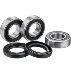 Kit roulements de roue arrière FACTORY LINKS pour KAWASAKI KX 125 K, KX 125 L, KX 250, KX 500 E de 1998 à 2004