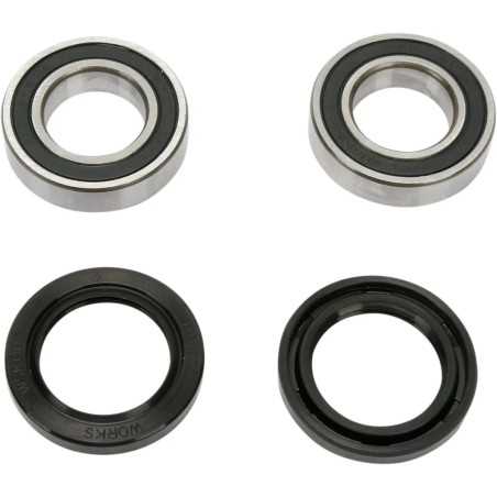 PIVOT WORKS -Satz mit Lagern und Dichtungen für das Vorderrad der Modelle KAWASAKI, SUZUKI KX 250 F, KX 450 F, KX 125 K und KX 5