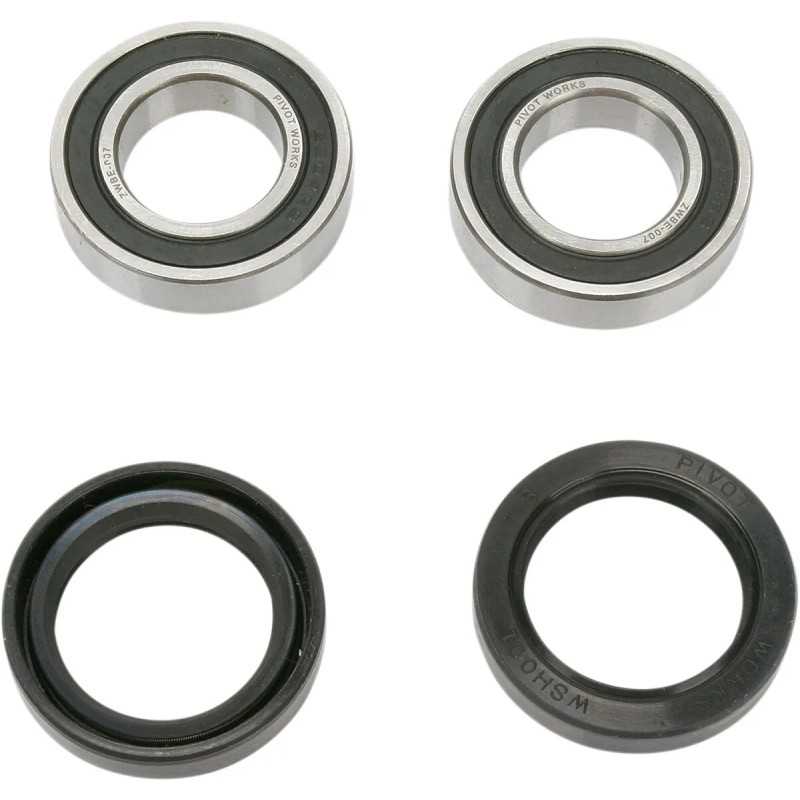 PIVOT WORKS -Satz mit Lagern und Dichtungen für das Vorderrad von HONDA, KTM CR 125 R, CRF 450 X, SX 125, SX 520 von 1995 bis 20