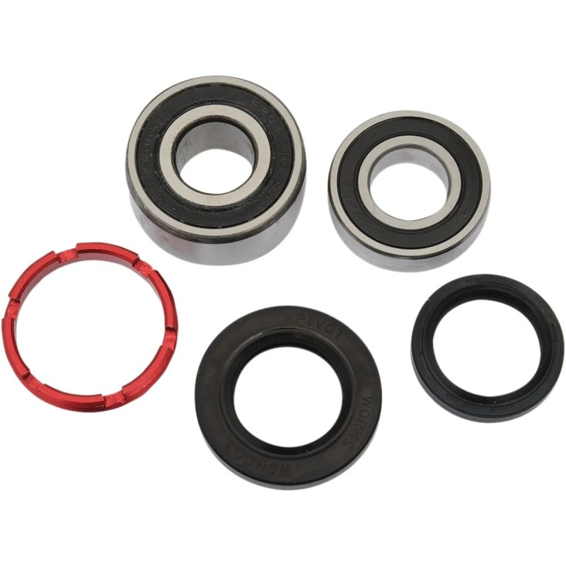 Kit roulements et joints de roue arrière PIVOT WORKS pour HONDA CR 250 R, CR 500 R de 1989 Kit roulements et joints de roue arrière PIVOT WORKS pour HONDA CR 250 R, CR 500 R de 1989