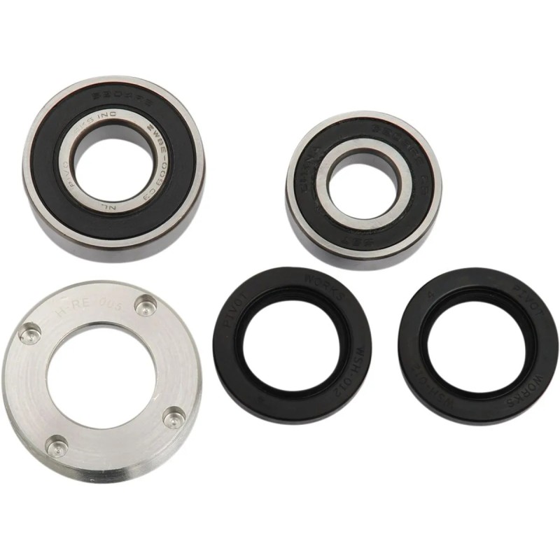 Kit de rodamientos y retenes de rueda trasera PIVOT WORKS para HONDA XL 200 R, XR 250 R, XR 350 R, XR 500 R, XR 600 R de 1981 a