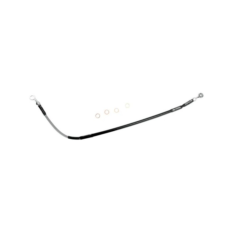 Stainless steel braided brake hose for HONDA CR 125, CR 250, CRF 250 from 2002 to 2018