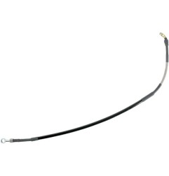 Stainless steel braided brake hose for HONDA CR 125, CR 250, CR 500 from 1987, 1988, 1989, 1990, 1991, 1992