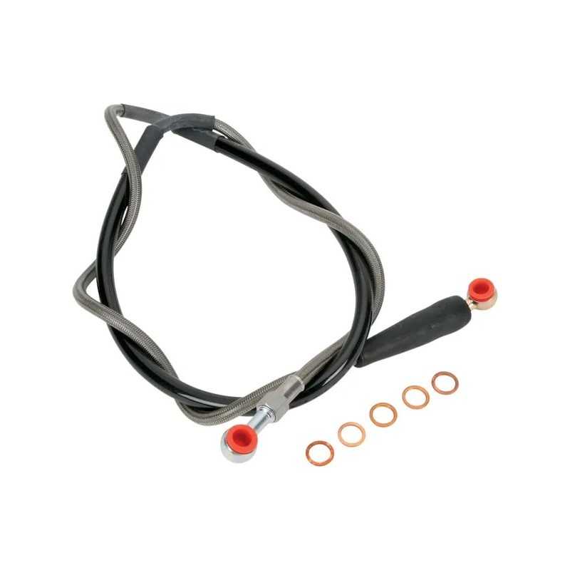 Latiguillo de freno trenzado de acero inoxidable para HUSABERG, HUSQVARNA, KTM FE 250, FE 350, FE 450, FE 570, TE 125 de 2000 a 
