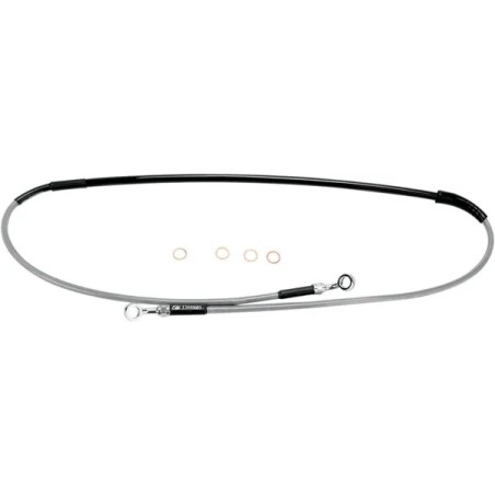 Durite de frein tressée en acier inoxydable pour KAWASAKI, SUZUKI KX 250, KX 450, RM 125, RM 250, RMX 450 de 2004, 2005, 2006