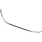 Durite de frein tressée en acier inoxydable pour SUZUKI RM 125, RM 250, RM-Z 450 de 2001 à 2009 Durite de frein tressée en acier inoxydable pour SUZUKI RM 125, RM 250, RM-Z 450 de 2001 à 2009