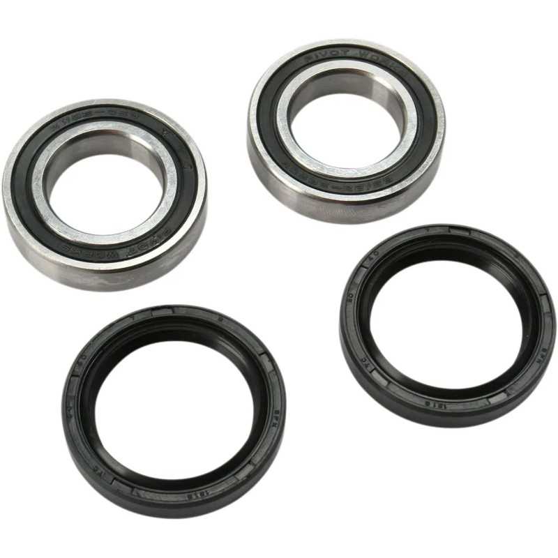Kit de rodamientos y retenes de rueda delantera PIVOT WORKS para KAWASAKI, SUZUKI, YAMAHA WR 250 F, WR 450 F, YZ 450 F de 2005 a