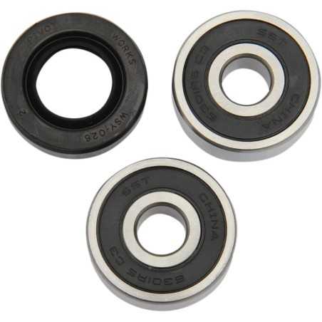 PIVOT WORKS -Satz mit Lagern und Dichtungen für das Hinterrad der YAMAHA TT-R 125, TT-R 125 E, TT-R 125 L und TT-R 125 LE der Mo