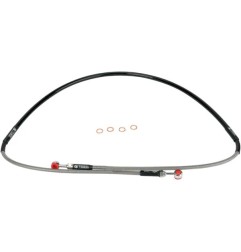 Durite de frein tressée en acier inoxydable pour YAMAHA YZ 80, YZ 85 de 2001, 2002, 2003, 2004, 2005, 2006, 2007, 2008