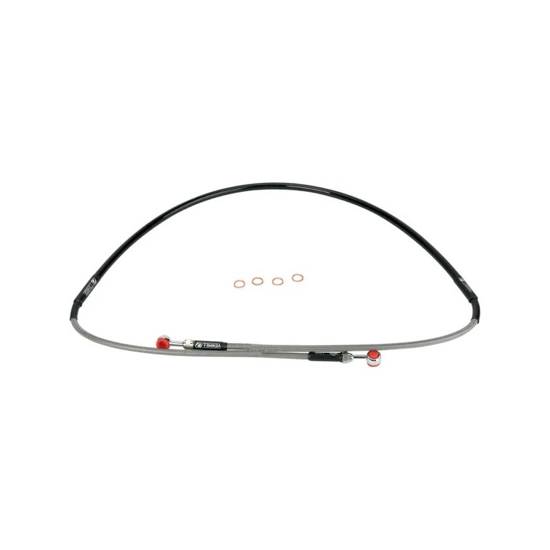 Latiguillo de freno trenzado de acero inoxidable para YAMAHA YZ 80, YZ 85 de 2001 a 2018