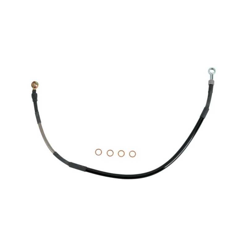 Edelstahl-Bremsschlauch mit Geflecht für YAMAHA WR 400, WR 426, YZ 125, YZ 250, YZ 400, Baujahre 1998 bis 2003
