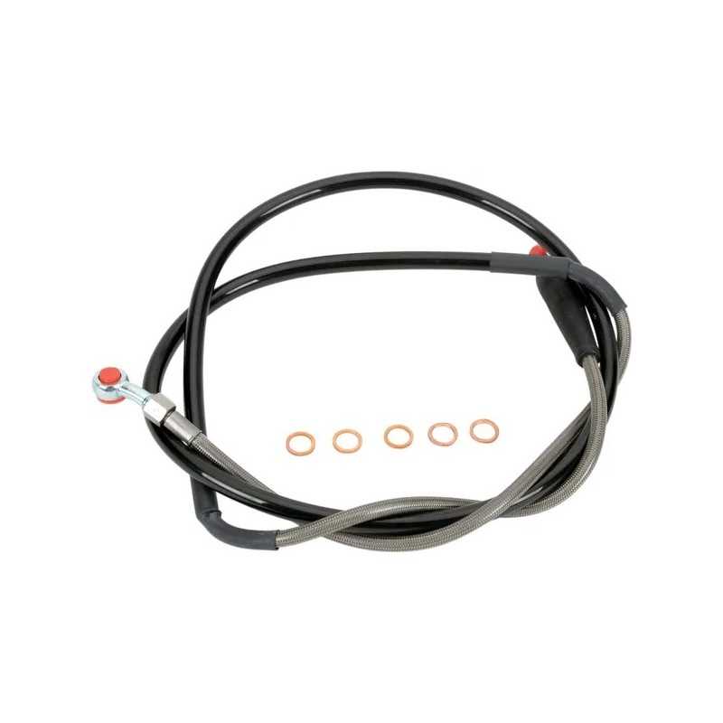 Latiguillo de freno de acero inoxidable trenzado para YAMAHA WR 250, WR 400, WR 426, WR 450, YZ 125, YZ 250, YZ 400 de 1999 a 20 Latiguillo de freno de acero inoxidable trenzado para YAMAHA WR 250, WR 400, WR 426, WR 450, YZ 125, YZ 250, YZ 400 de 1999 a 20