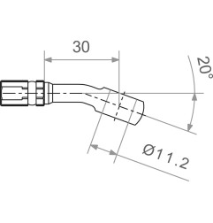 Acoplamiento banjo TRW Varioflex Motocross