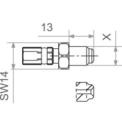 TRW Varioflex fitting for MOTOCROSS