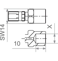 TRW Varioflex fitting for MOTOCROSS