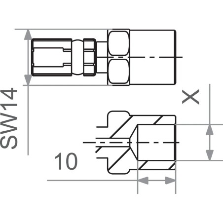 TRW Varioflex fitting for MOTOCROSS