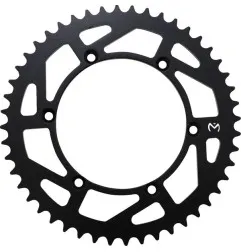 MOOSE -Stahl-Hinterradkranz für KAWASAKI SUZUKI KDX, KLX, KX, RM-Z von 1980 bis 2022, Zahnanzahl nach Wahl – Art.-Nr. 1210-460-4
